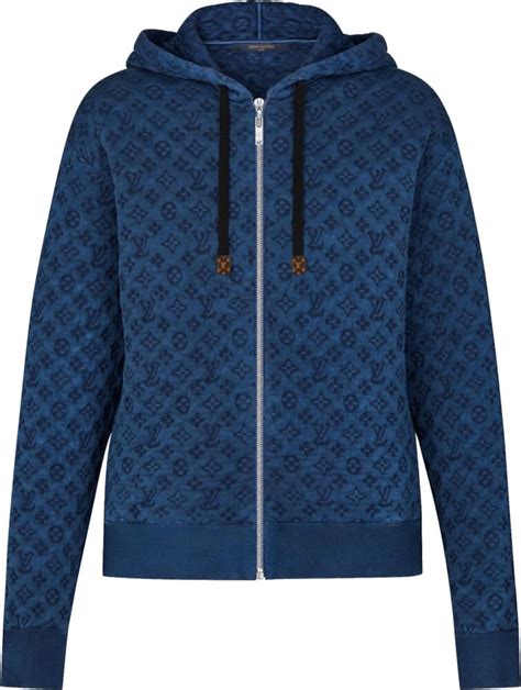 lv zip up hoodie|louis vuitton hoodie.